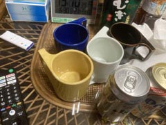 ���⒍�ڂ̓��|�ƂƂ��Ă����􂷂鉜�䂩��i�悳�ꂽ�}�O�J�b�v...