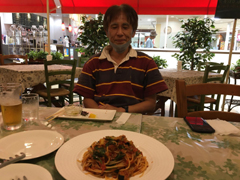 RACTO�̂����ߒ��ɂāB�p�X�^���A�e�̃r�[�����Ȃ��Ȃ�...