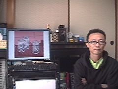 �������H�@���j�^�̉�ʂɉf���Ă���C���[�W�摜�͉����H